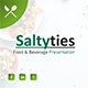 Saltyties - Food And Beverage Google Slides Presentation Template