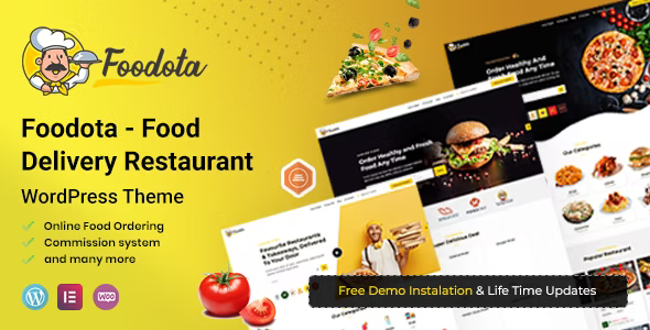 [DOWNLOAD]Foodota - Online Food Delivery WordPress Theme