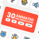 Animated Multimedia Icons - VideoHive Item for Sale