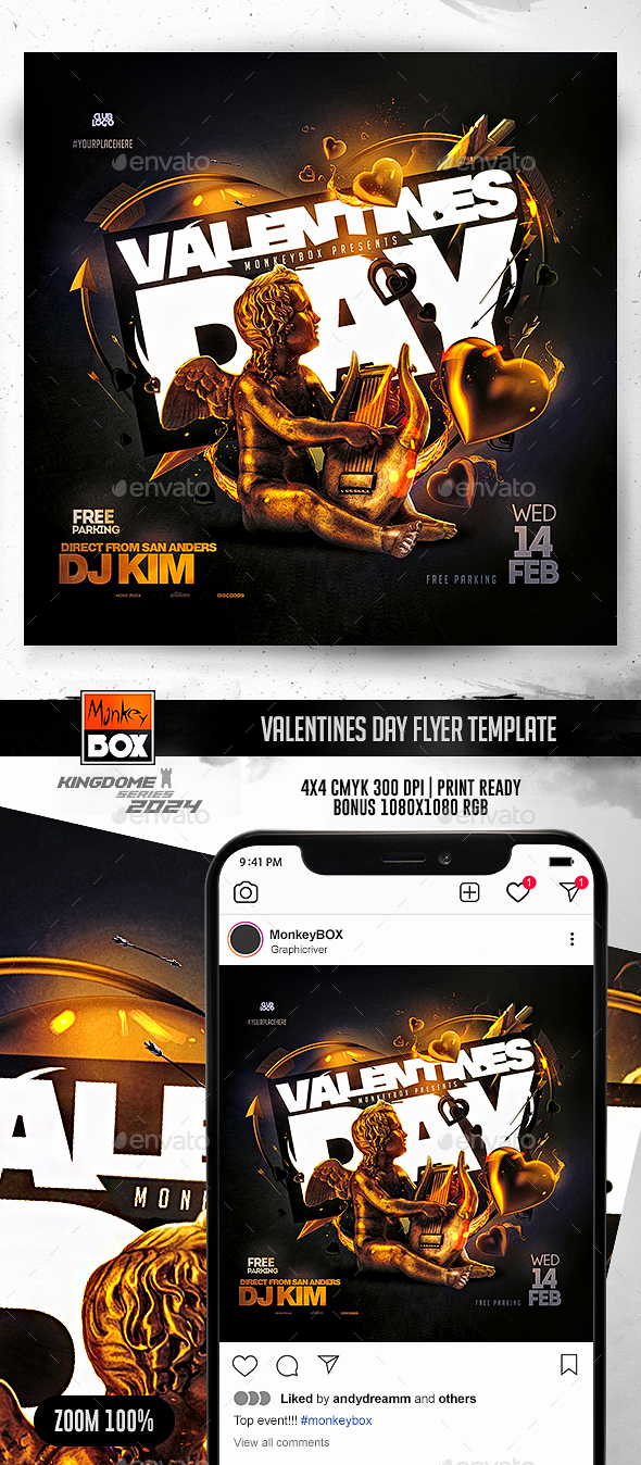 [DOWNLOAD]Valentines Day Flyer Template