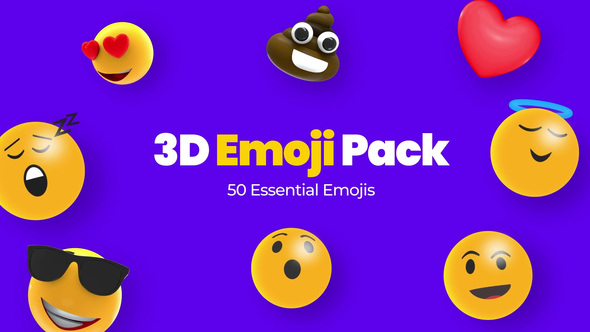 3D Emoji Pack