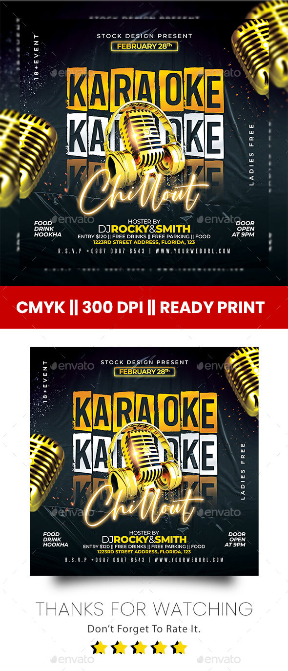 [DOWNLOAD]Karaoke Flyer