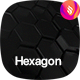 Black Hexagon Backgrounds