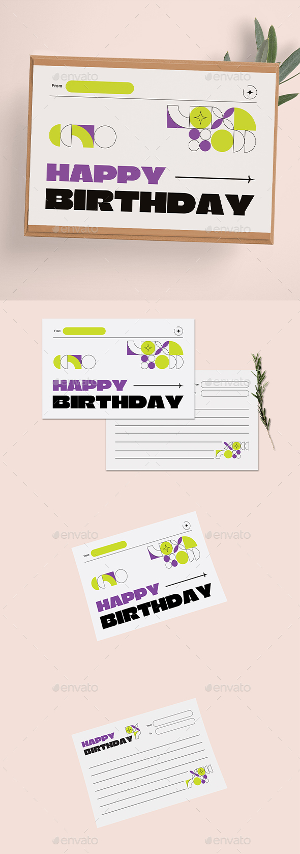 [DOWNLOAD]Modern Bold Birthday Greeting Card