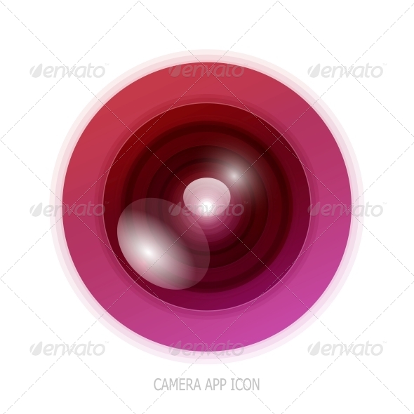 Colourful Camera App Icon - Media Technology