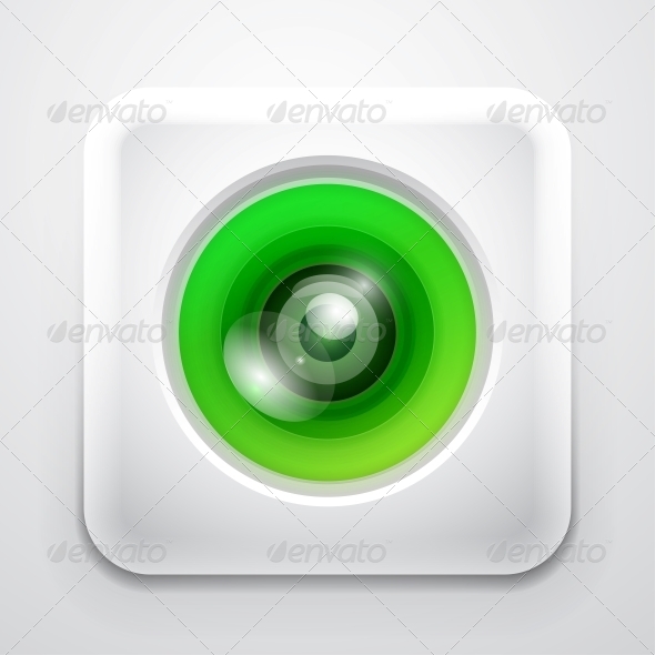 Colourful Camera App Icon - Media Technology