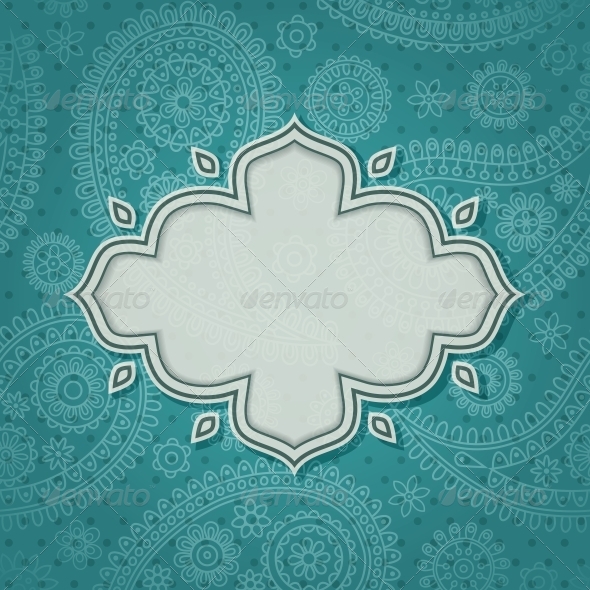 Indian frame. - Patterns Decorative