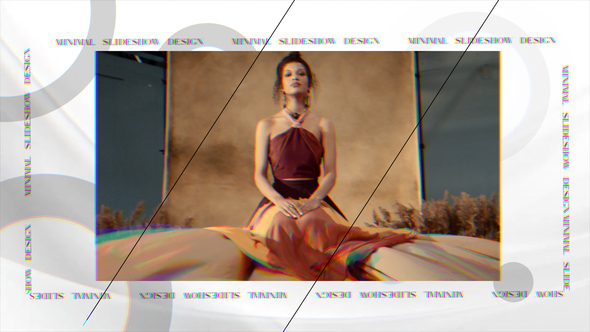 Minimal Fashion Slideshow Premiere Pro template preview