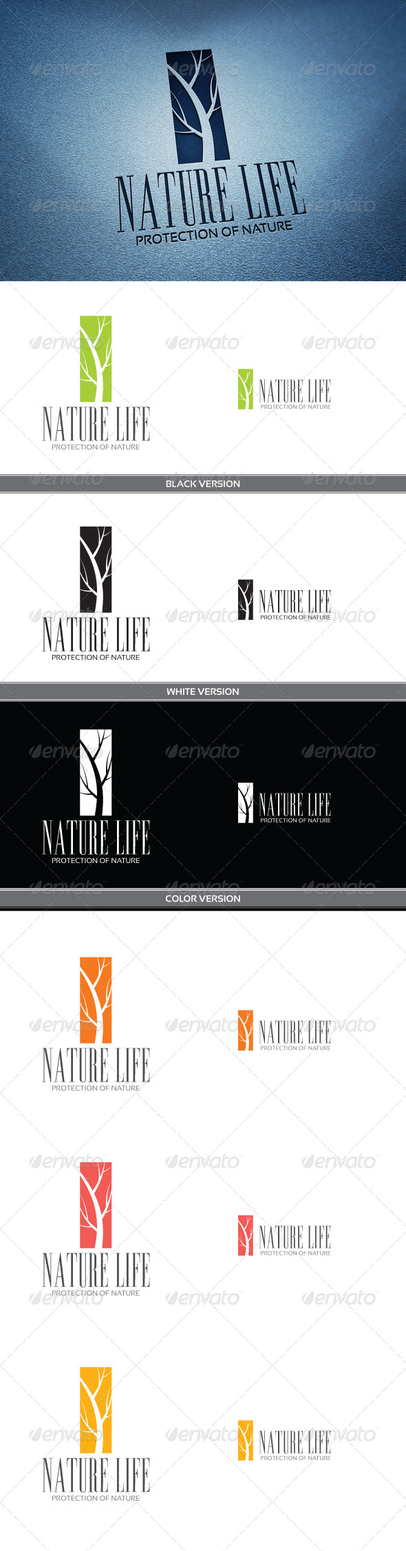 Nature Life - Nature Logo Templates
