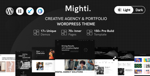 Mighti - Creative Agency & Portfolio WordPress Theme