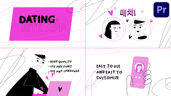 Dating App Explainer for Premiere Pro alt