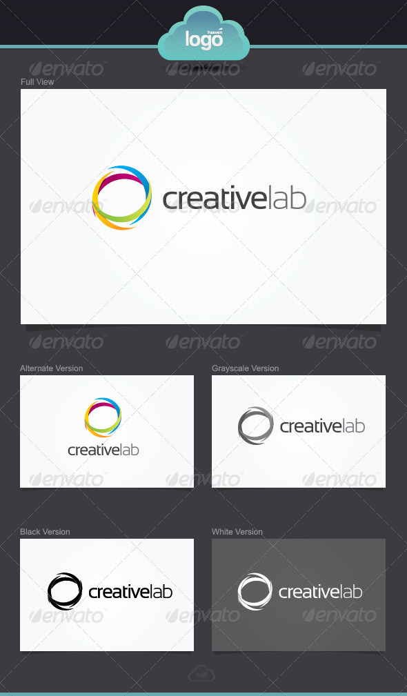 Creative Lab Logo Template - Symbols Logo Templates