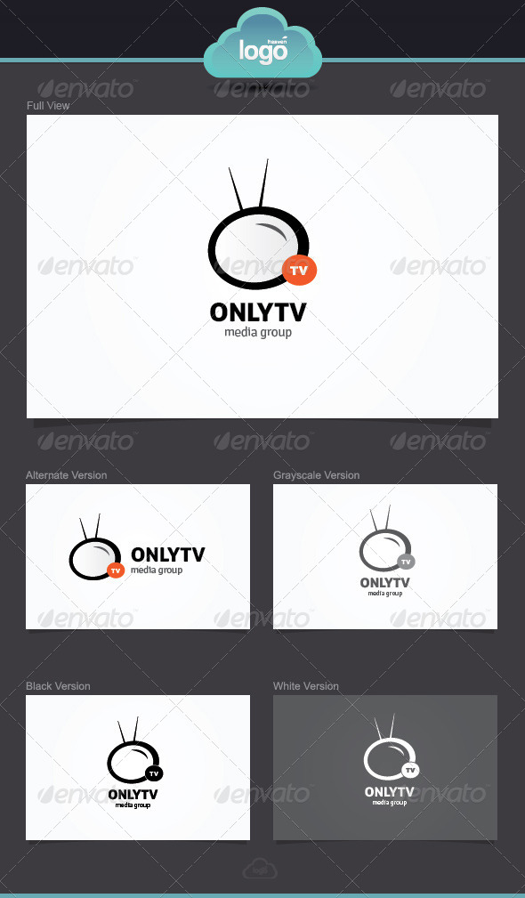 Only TV Logo Template - Humans Logo Templates