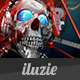 Metal Skull Head Logo Sting - VideoHive Item for Sale
