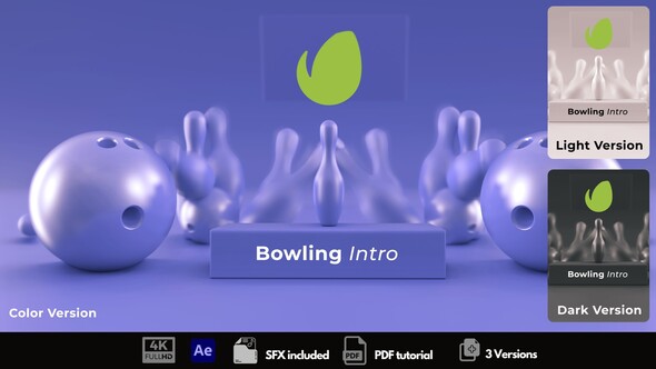 Bowling Logo Logo Stings template preview