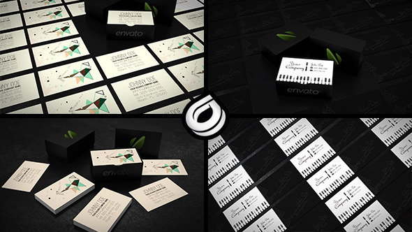 Business Card Animated - VideoHive 4057889