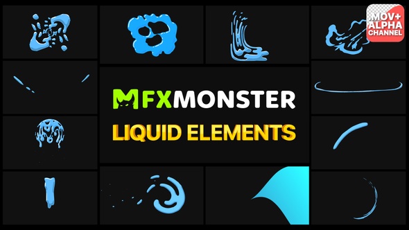 Liquid Elements | Motion Graphics