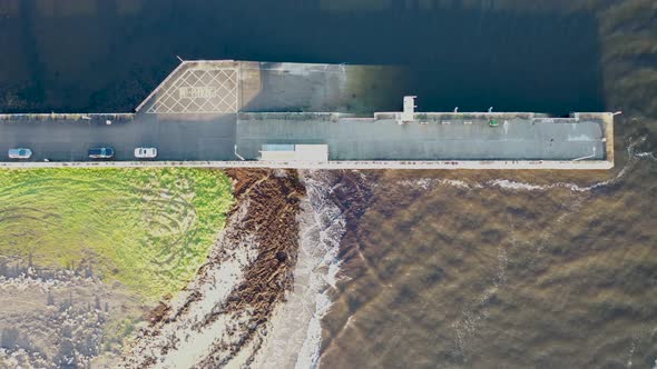 The Pier in Mountcharles in County Donegal  Ireland alt
