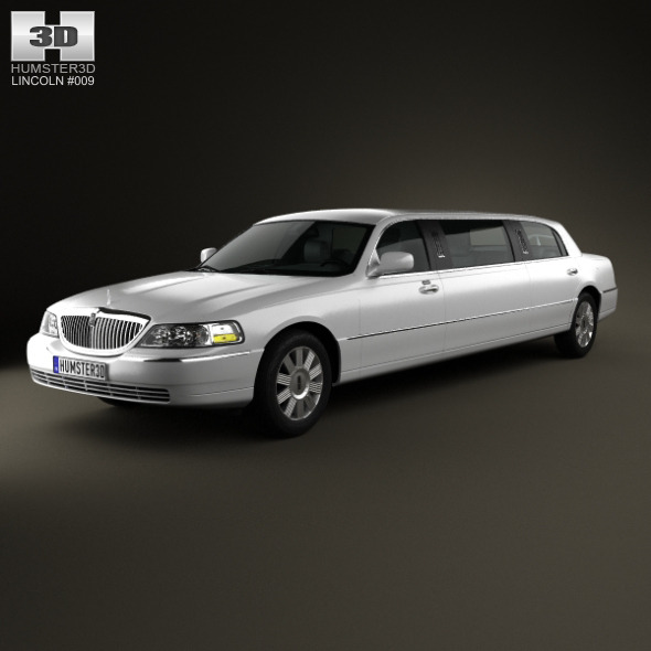 Lincoln Town Car Limousine 2011 - 3DOcean Item for Sale
