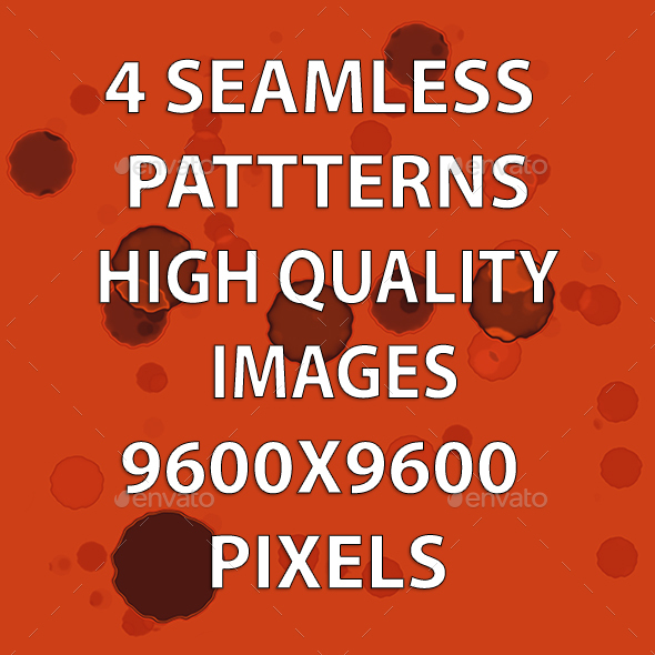 4 Seamless Patterns Prints