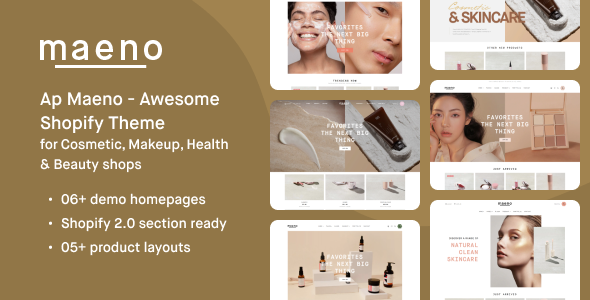 Ap Maeno - Cosmetic & Beauty Shopify Theme