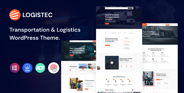 Logistec – Transportation & Logistics WordPress Theme