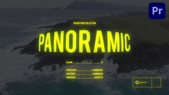 Panoramic Transitions for Premiere Pro Vol. 01