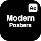 Modern Posters For After Effects - VideoHive Item for Sale
