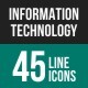 Information Technology Line Icons