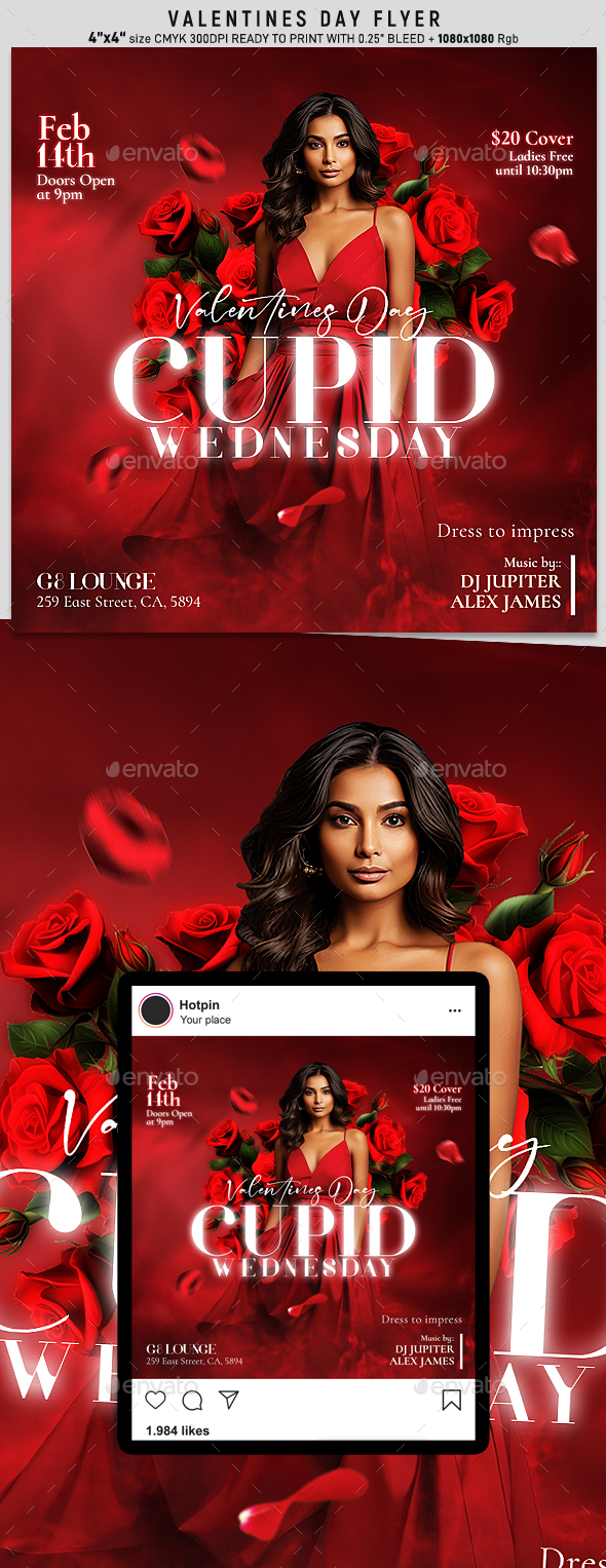 Valentines Day Flyer