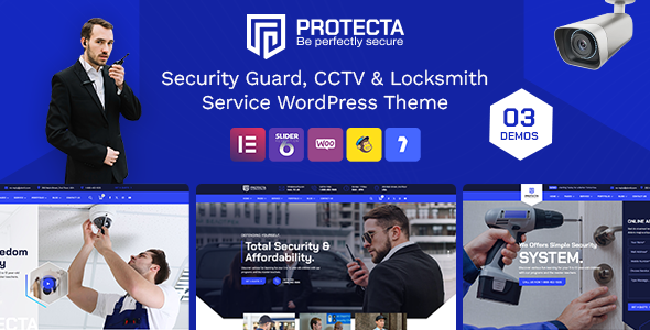 Protecta - Security and CCTV WordPress Theme