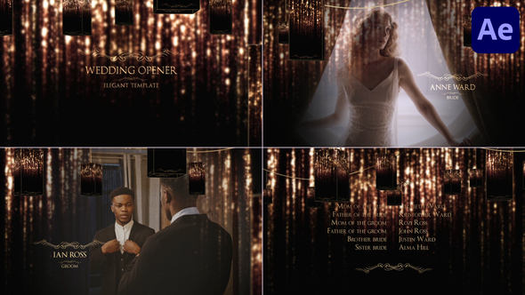 Wedding Opener for After Effects