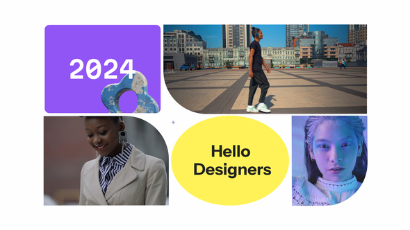 Modern Stylish Intro Video Displays template preview