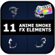 Anime Smoke Elements | FCPX