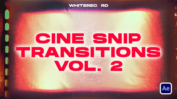 Cine Snip Transitions VOL.2 | After Effects