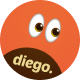 Diego - Creative Personal Portfolio & Resume HTML Template + RTL