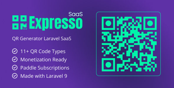 QRExpresso - QR Code Generator SaaS (Laravel)