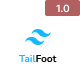 TailFoot - Tailwind CSS 3 Footer Section HTML Template
