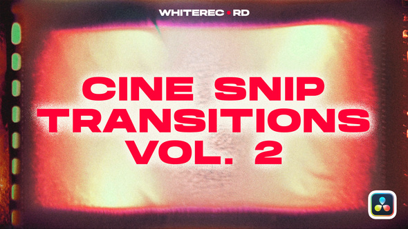 Cine Snip Transitions VOL.2 | DaVinci Resolve