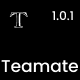 Teamate - Team Showcase Tailwind CSS3 & HTML Brilliance