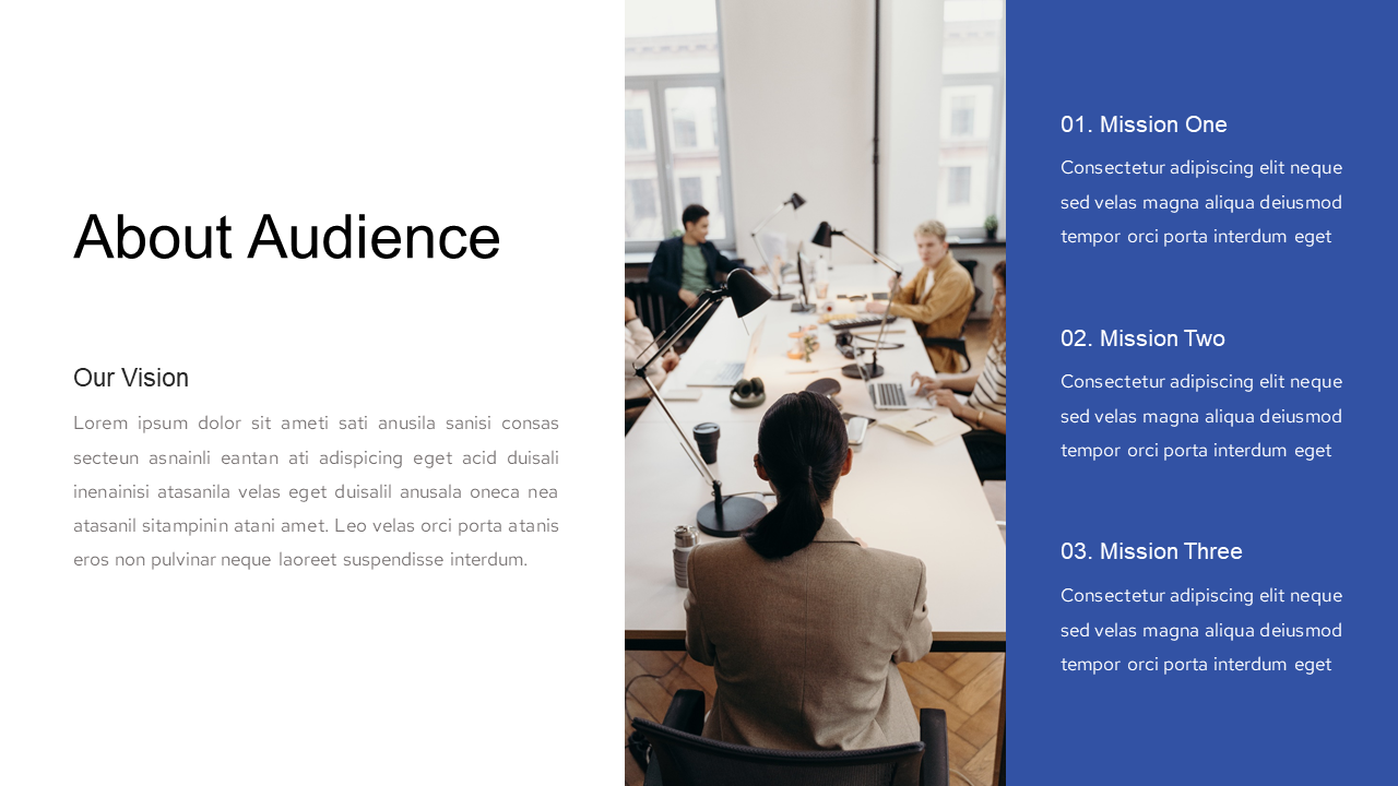 Audience - Company Profile PowerPoint, Presentation Templates ...