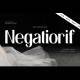 Negatiorif - A Narrow Display Sans Serif Typeface
