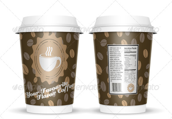 Coffee Cup Mock Up - Food and Drink Packaging