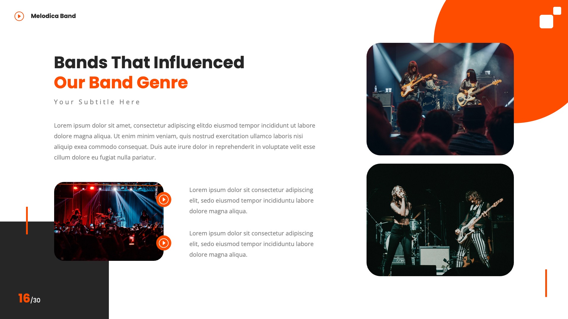 Melodica - Music Band PowerPoint, Presentation Templates | GraphicRiver