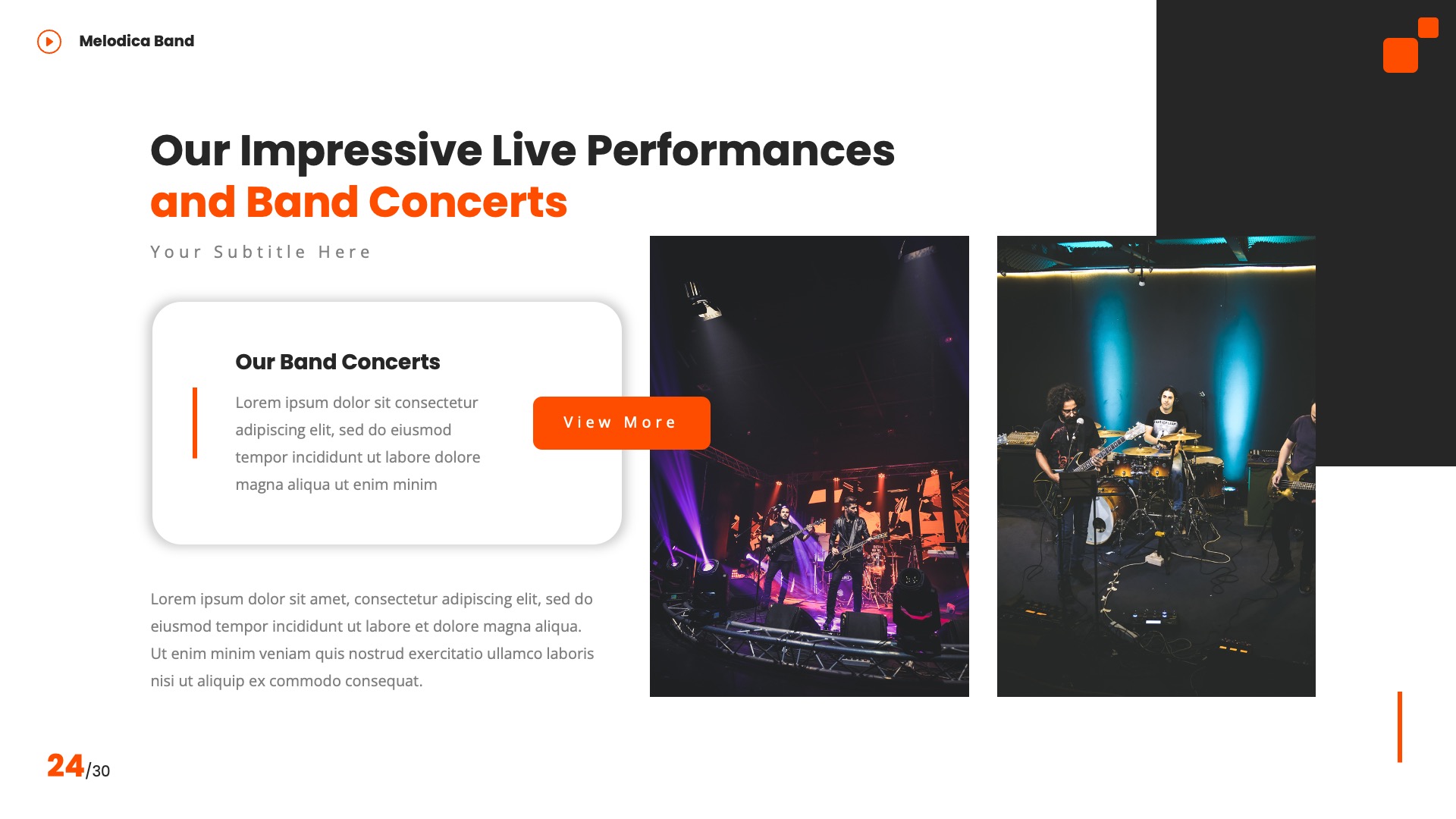 Melodica - Music Band PowerPoint, Presentation Templates | GraphicRiver