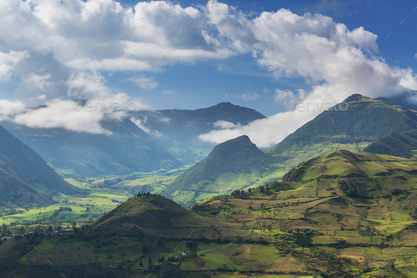 Rural landscapes in Ecuador Stock Photo by Galyna_Andrushko | PhotoDune