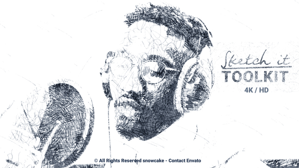 Sketch It Toolkit Elements template preview