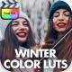 Winter Color LUTs - FX Preset Collection