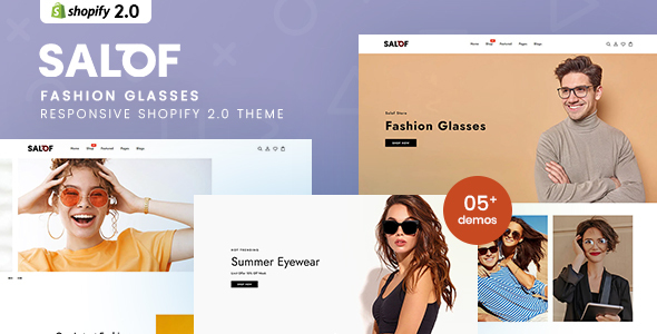 [DOWNLOAD]Salof - Fashion Glasses Responsive Shopify 2.0 Theme