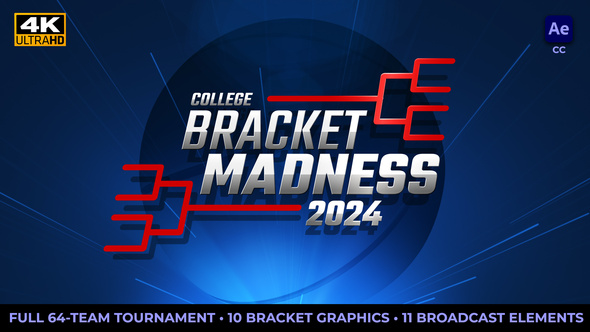 Bracket Madness PRO | College Basketball | Sports Tournament Bracket Package